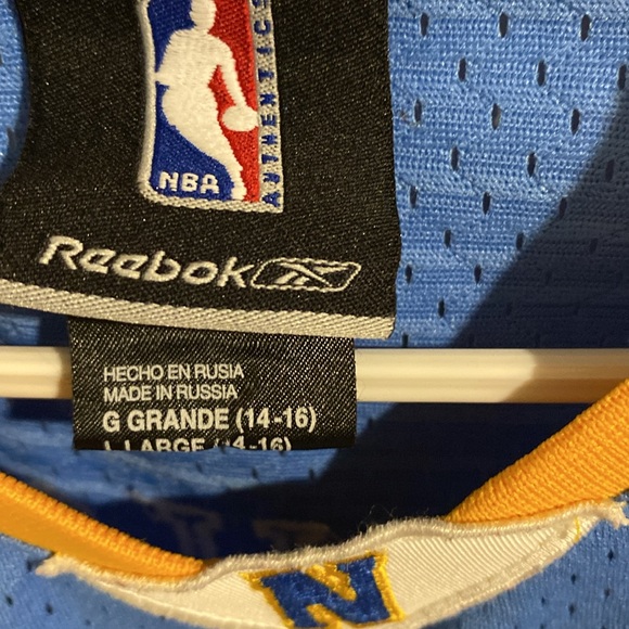 Denver Nuggets Carmelo Anthony Boys Size L Jersey - Picture 3 of 6